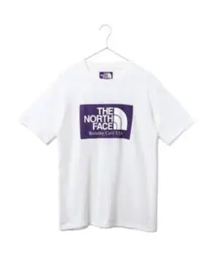 THE NORTH FACE パープルレーベル ロゴ Tシャツ ホワイト