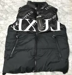 【新品未使用】LUXEAKMPLUS リュクスエイケイエムプラス 総柄中綿ベスト