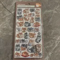 【正規品】BONBON DROPシール 和柄 柴犬