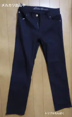 Eddie Bauer 濃紺パンツ スリムフィット