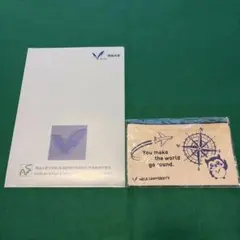 【非売品】明治大学 オリジナルペンケース、クリアファイル