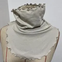 BS FINEベージュ ネックウォーマー