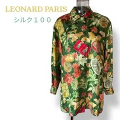 2026年最新】LEONARD 素材：シルク レディース 長袖 シャツ・ブラウス