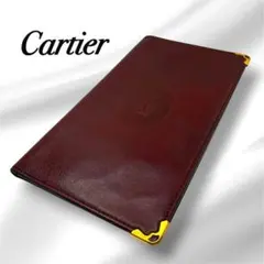 Cartier カルティエ マストライン 長財布 ボルドー 札入 レディースのサムネイル