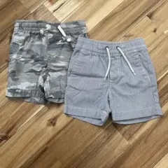 baby GAP 迷彩柄・ストライプ柄パンツセット
