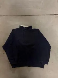 Nautica ネイビー ハーフジップ トレーナー