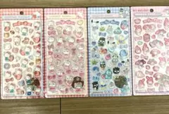 正規品 ボンボンドロップシール サンリオ 第2弾 4枚セット