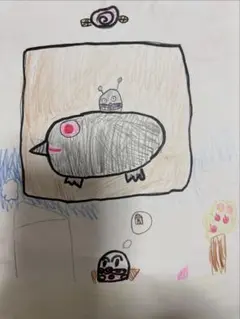 子供の絵 アンパンマン ともぐりん