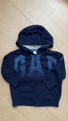 値下げ！baby GAP ネイビー フルジップパーカー 12-18ヶ月