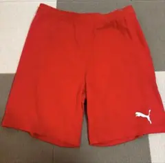 PUMA 赤 ハーフパンツ DRYCELL Mサイズ