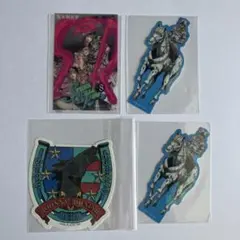 ジョジョワールド SBR 7部 1部 クリアステッカー ジョニィ ディエゴ
