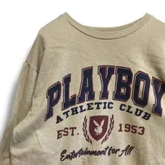 BNPO ロゴ スウェット 古着 プレイボーイ PLAYBOY カレッジ
