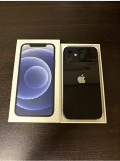 美品 Apple iPhone 12 本体 ブラック 64gb