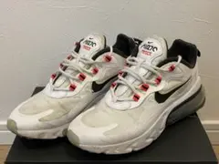 Nike Air Max 270 React ホワイト/ブラック/レッド