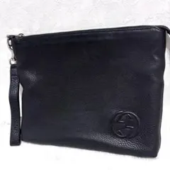 現行！定価約24万✨Cartier マスト ドゥ カルティエ セカンドバッグ 紺 