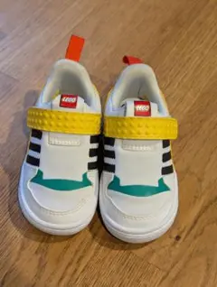 LEGO ADIDAS キッズスニーカー ホワイト/イエロー