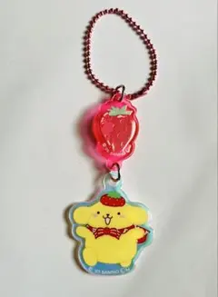 サンリオキャラクターズ　ツインチャーム　はーとキャンディ　ポムポムプリン