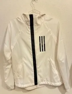 adidas アディダス ウインドブレーカー ナイロンジャケット ホワイト