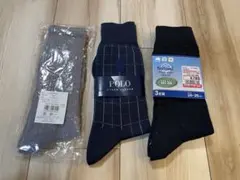 【新品】POLO 他ソックス 3足セット 24-26cm