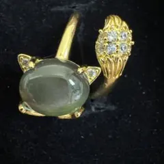 猫？狐？　デザインリング