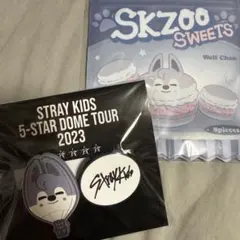 スキズstraykids バンチャン ジップバッグ クリップセット ウルフチャン