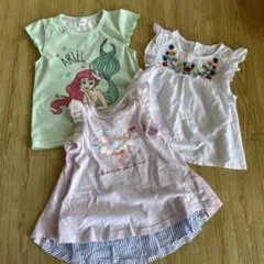女の子　Tシャツ　３枚セット