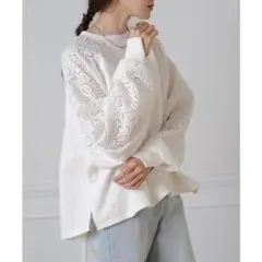 【未使用・新品】Bab スウェットトップス トレーナー ホワイト