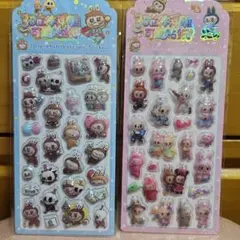 3D立体ステッカーセット　キャラクター2つセット