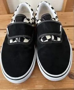 VANS スエード ブラック チェック スニーカー 即日発送
