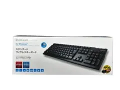 ELECOM ワイヤレスキーボード TK-FDM063TBK #ur