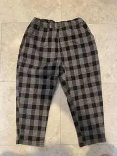 キッズチェック柄パンツ　サイズ110