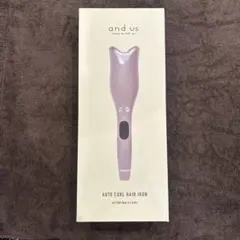 AUTO CURL HAIR IRON ピンク（3COINS）