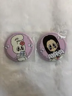 NiziU アヤカ AYAKA 缶バッジ NiziU AYAKA JYP POPUP STORE 2024 缶バッジ - メルカリ