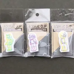 僕のヒーローアカデミアジロリアクリルクリップ-ラインアートver.-３種セット