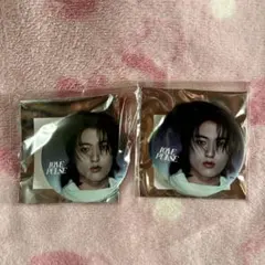 treasure LOVEPULSE 缶バッジ2個セットハルト