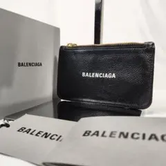 美品✨ バレンシアガ フラグメントケース エブリデイ ブラック コインケース 黒