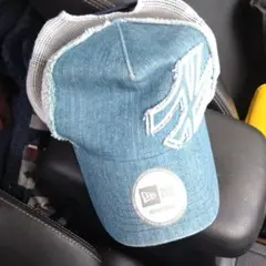 純*様 NEW ERA ニューエラ　デニム　キャップ　ヤンキース　メッシュ