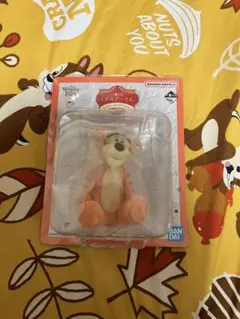 一番くじ くまのプーさん F賞 ティガー ぬいぐるみ風フロッキーフィギュア