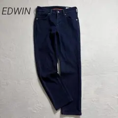 EDWIN/ジャージーズ/綿混/デニムパンツ/美脚/ストレッチ/カジュアル/XS