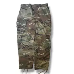 美品 13年 US ARMY 米軍実物 マルチカム ACUカーゴパンツ L-R