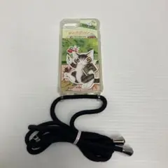 わちふぃーるど　ダヤン　ストラップ付き　iPhone SE2 /3対応 クリア