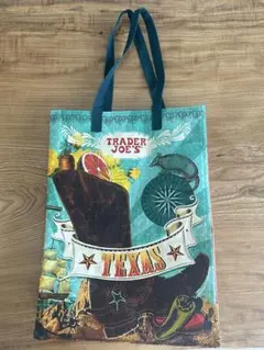 TRADER JOE'S トートバッグ TEXAS ※半分に折って発送いたしますのサムネイル