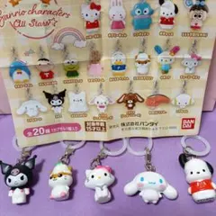 サンリオ めじるしアクセサリー サンリオキャラクターズ ガチャ　5個セット