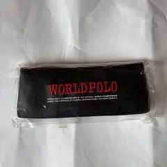 新品　未使用　美品　袋入りWORLD POLO 筆箱 黒のサムネイル