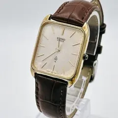 【稼働/電池/ベルト交換】SEIKO メンズ腕時計 シャリオ スクエアのサムネイル