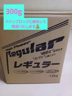 レギュラー 洗濯用洗剤 約300g 20回分 野球 ユニフォームのサムネイル