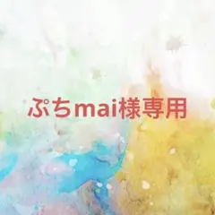 ぷちmai様確認専用ページ