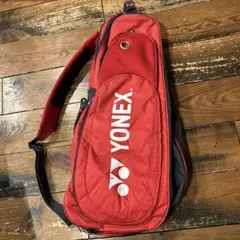 yonex ラケットバッグ ラケットケース ワンショルダー レッド