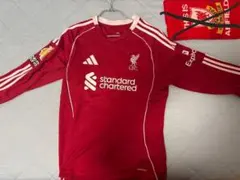 ナ*様 adidas Liverpool FC ISAK 9 長袖ユニフォーム - メルカリ