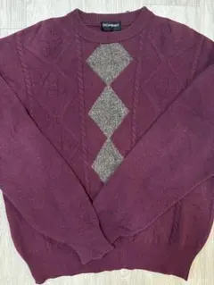 Yves Saint Laurent ニット セーター ボルドーのサムネイル